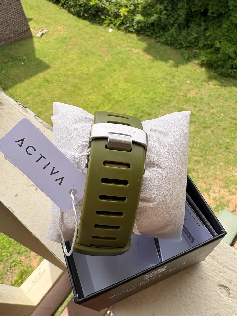 Activa Olive Green & Copper Outdoor Digital Watch